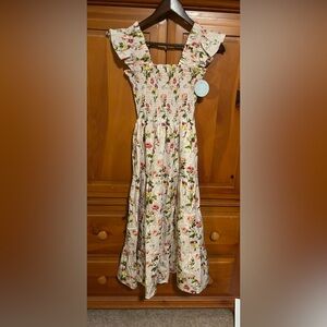 Hill House Floral Smocked Nap Dress XS